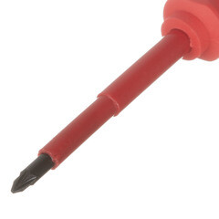 Отвертка диэлектрическая крестовая PZ1 80 мм 1000 В Онлайт (82996) - фото 2