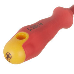 Отвертка диэлектрическая крестовая PZ1 80 мм 1000 В Онлайт (82996) - фото 4