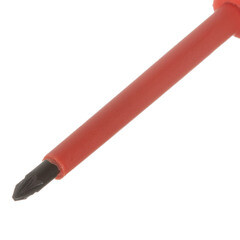 Отвертка диэлектрическая крестовая PZ2 100 мм 1000 В Онлайт (82997) - фото 4