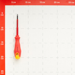 Отвертка диэлектрическая плоская SL3 75 мм 1000 В Онлайт (82991) - фото 3