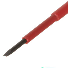 Отвертка диэлектрическая плоская SL3 75 мм 1000 В Онлайт (82991) - фото 2