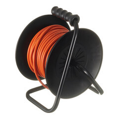 Удлинитель Партнер Электро с заземлением 20 м на катушке 3,5 кВт 1 розетка ПВС 3х1,5 кв.мм IP44 - фото 4