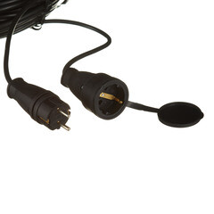 Удлинитель Svet с заземлением 20 м 2,2 кВт 1 розетка ПВС 3х1 кв.мм IP44 - фото 2