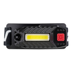 Изображение товара Фонарь налобный Rev светодиодный 1 LED 3 Вт аккумуляторный Li-Ion 100 мАч пластик (29090 2)