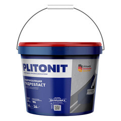 Гидроизоляция акриловая Plitonit ГидроЭласт 14 кг