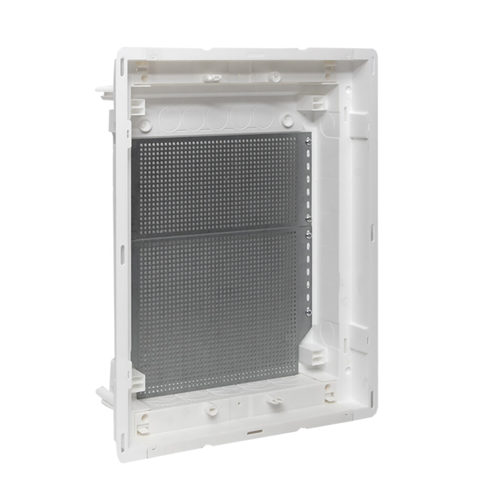 Изображение товара Основание слаботочного щита EKF PROxima Nova пластиковое IP40 398х305х87 мм 2 габарит с монтажной платой