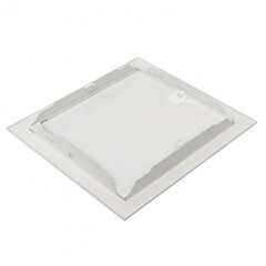 Дверь EKF PROxima металлическая IP40 317х346 мм для щитов Nova 1 габарит - фото 3