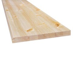 Изображение товара Подоконник деревянный 400х1500х28 мм цельноламельный хвоя