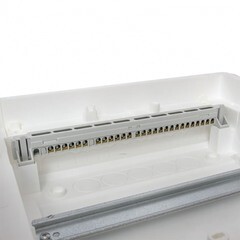 Основание для щита EKF PROxima Nova пластиковое IP40 548х305х87 мм 4 габарит 2 DIN-рейки 3 монтажных платы белое - фото 6