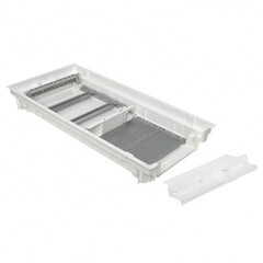 Основание для щита EKF PROxima Nova пластиковое IP40 548х305х87 мм 4 габарит 2 DIN-рейки 3 монтажных платы белое - фото 7