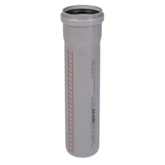 Изображение товара Труба канализационная Ostendorf НТЕМ d75х1000 мм пластиковая для внутренней канализации (113040)