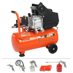 Компрессор масляный Patriot Euro 24-240 K 24 л 1,5 кВт (525306366) - фото 4