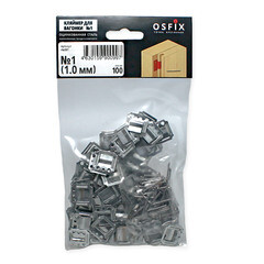 Крепеж кляймер №1 с гвоздями для панелей Осфикс (100 шт.) - фото 2