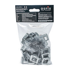 Крепеж кляймер №2 с гвоздями для вагонки и пластиковых панелей Осфикс (100 шт.) - фото 2