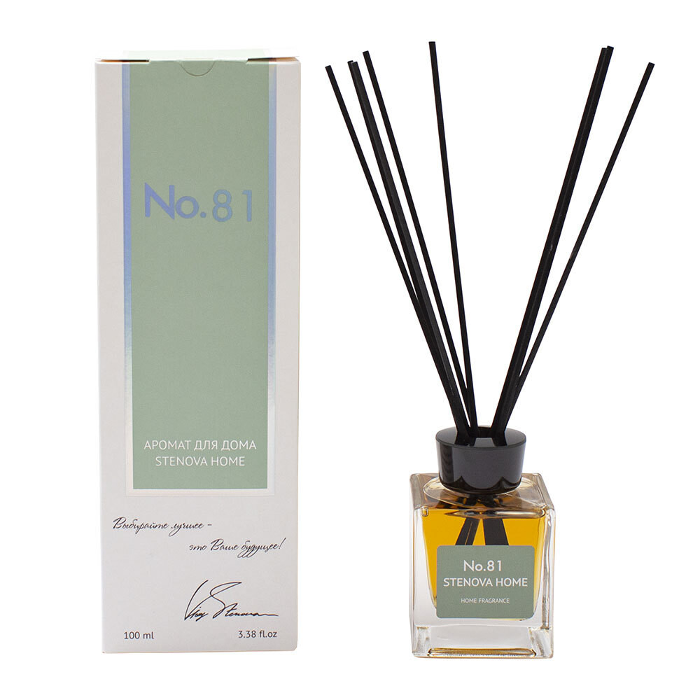 Изображение товара Аромадиффузор с палочками Stenova Home №81 100 мл для дома