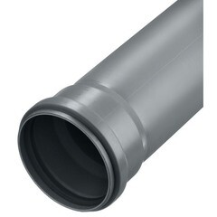 Труба канализационная Lammin (Lm35127312000) d110x2000 мм пластиковая для внутренней канализации