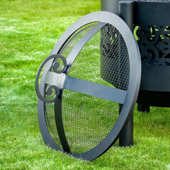 Крышка-искрогаситель 600 мм для костровой чаши - фото 3