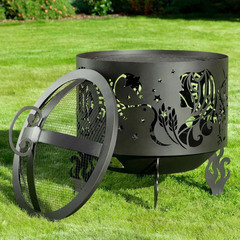 Крышка-искрогаситель 600 мм для костровой чаши - фото 4