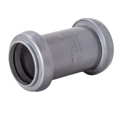 Изображение товара Муфта Lammin d32 мм пластиковая для внутренней канализации (Lm35030000032)