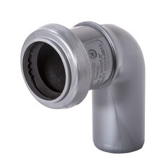 Изображение товара Отвод Lammin d32 мм 87° пластиковый для внутренней канализации (Lm35040003290)