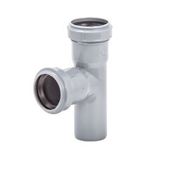 Изображение товара Тройник Lammin d32 мм 87° пластиковый для внутренней канализации (Lm35090323290)