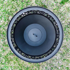 Чаша костровая Ажурная 500 мм коническое дно 4 ножки - фото 2