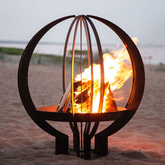 Чаша костровая Сфера 700 мм плоское дно - фото 2