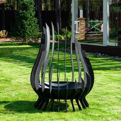 Чаша костровая Лотос 870 мм плоское дно - фото 3