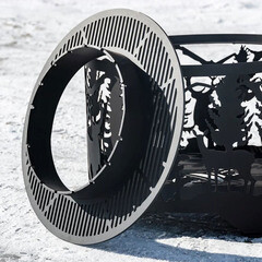 Решетка-гриль для чаши 600 мм с кантиком под казан - фото 3