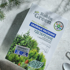 Удобрение минеральное сухое для хвойных растений гранулированное Робин Грин 1 кг - фото 2