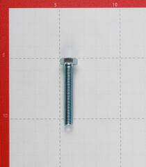 Болт оцинкованный M8x50 мм DIN 933 (20 шт.) - фото 3