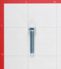 Болт оцинкованный M8x40 мм DIN 933 (25 шт.) - фото 2