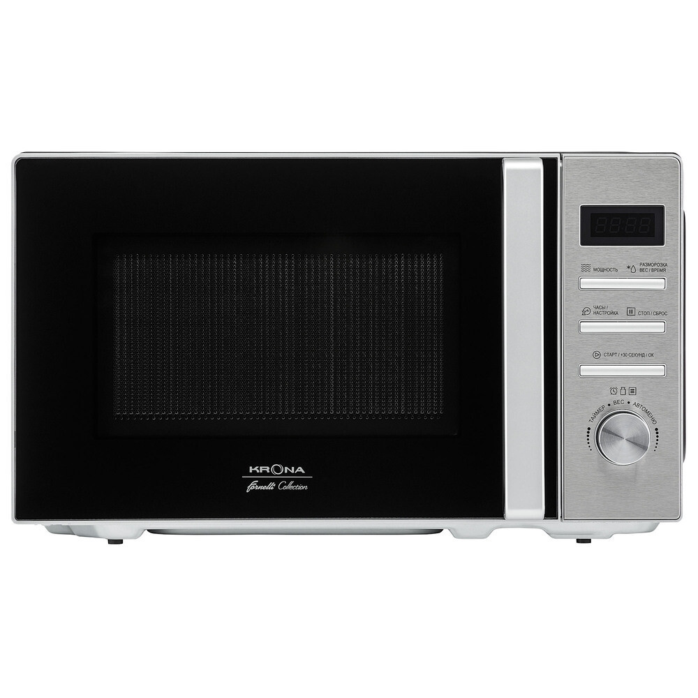 Микроволновая печь Krona Quantum нержавеющая сталь/черная