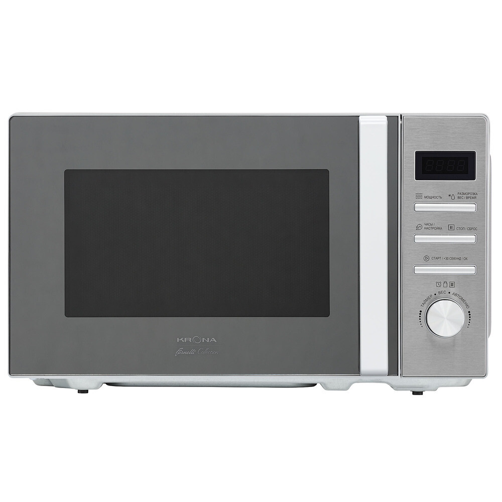 Микроволновая печь Krona Quantum нержавеющая сталь