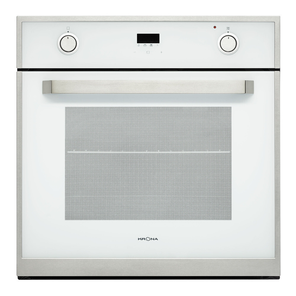 Духовой шкаф электрический встраиваемый Krona Adriano 60 WH 594 мм белый