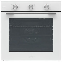 Духовой шкаф электрический встраиваемый Krona Birne 60 WH 595 мм белый - фото 1