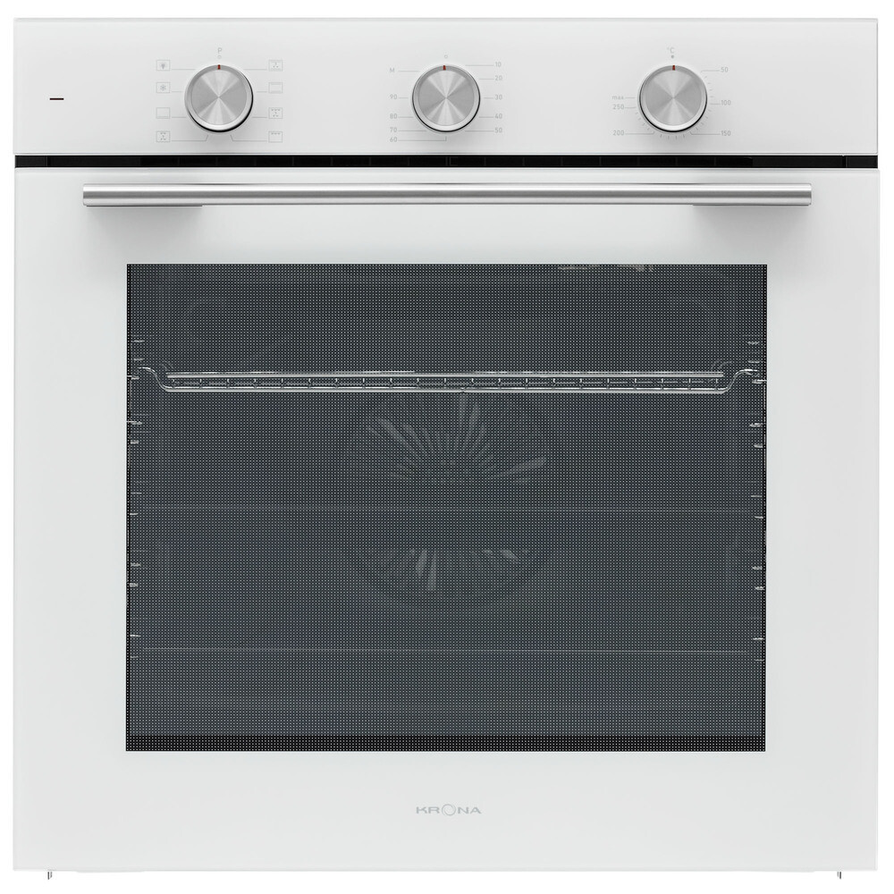 Изображение товара Духовой шкаф Krona Birne 60 WH Электрический независимый 78 л белый Изображение товара Духовой шкаф Krona Birne 60 WH Электрический независимый 78 л белый