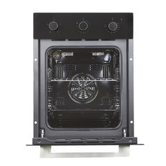 Духовой шкаф электрический встраиваемый Krona Breve 45 BL 447 мм черный - фото 10