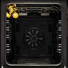 Духовой шкаф электрический встраиваемый Krona Breve 45 BL 447 мм черный - фото 2