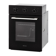 Духовой шкаф электрический встраиваемый Krona Corrente 45 BL 447 мм черный - фото 11