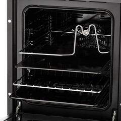 Духовой шкаф электрический встраиваемый Krona Corrente 45 BL 447 мм черный - фото 3