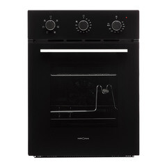 Духовой шкаф электрический встраиваемый Krona Corrente 45 BL 447 мм черный - фото 1