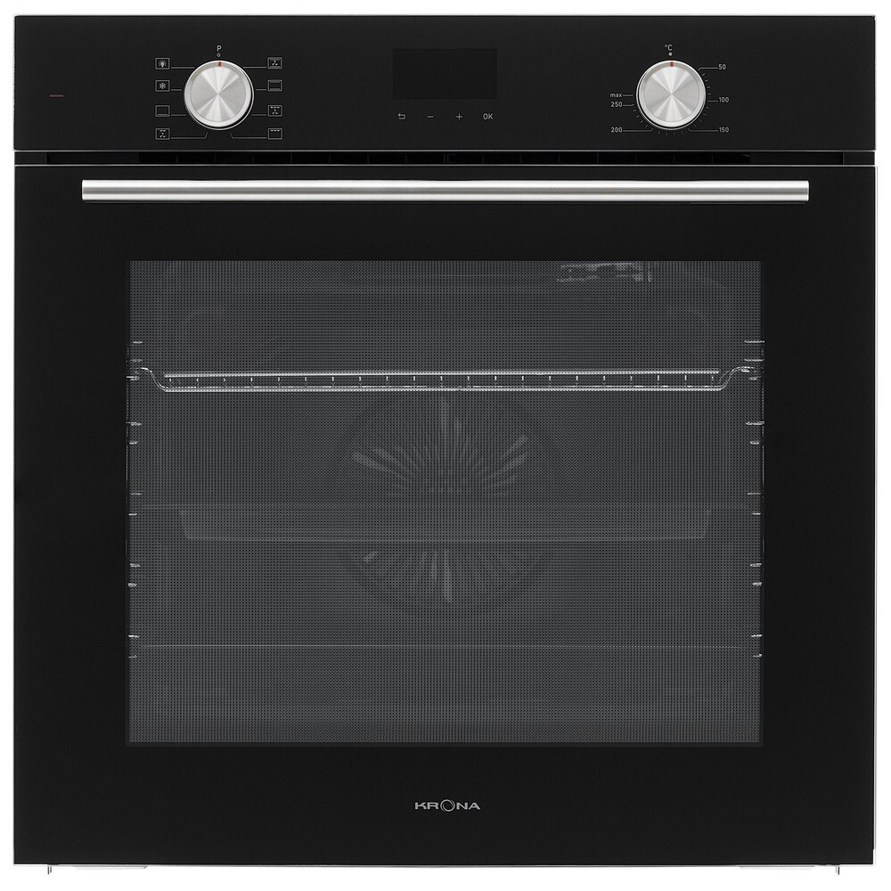 Изображение товара Духовой шкаф электрический встраиваемый Krona Kummel 60 BL 595 мм черный