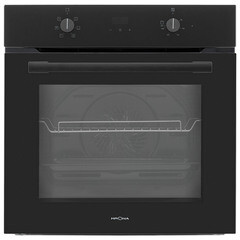 Духовой шкаф электрический встраиваемый Krona Magnete 60 BL/BL 595 мм черный
