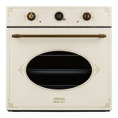 Изображение товара Духовой шкаф электрический встраиваемый Krona Merletto 60 IV 597 мм слоновая кость
