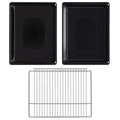 Духовой шкаф электрический встраиваемый Krona Quendel 60 BL/S 595 мм черный - фото 2