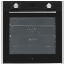 Духовой шкаф электрический встраиваемый Krona Quendel 60 BL/S 595 мм черный