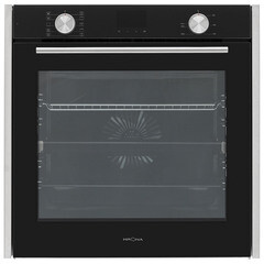 Духовой шкаф электрический встраиваемый Krona Quendel 60 BL/S 595 мм черный - фото 1