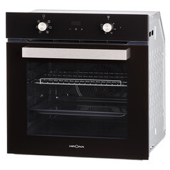 Духовой шкаф электрический встраиваемый Krona Regina 60 BL 595 мм черный - фото 3