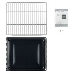 Духовой шкаф электрический встраиваемый Krona Regina 60 BL 595 мм черный - фото 6